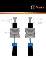 Fleece Performance FPE-FS-UNIV-2M-SS - Engine Coolant Level Switch