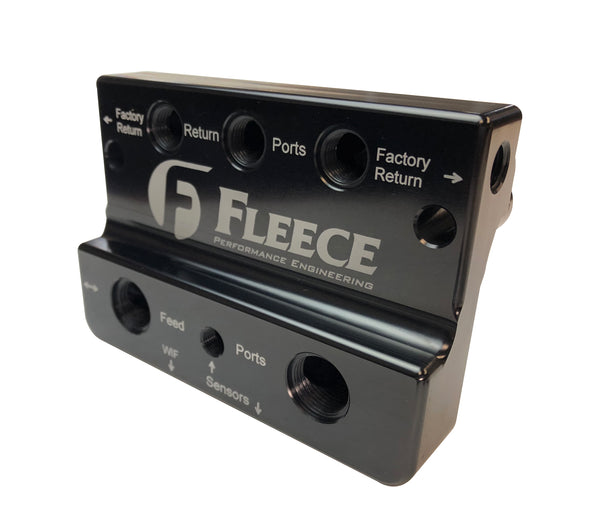 Fleece Performance - 2010-2018 - 4th Gen Dodge/Cummins Fuel Distribution Block - FPE-FFD-RF-4G