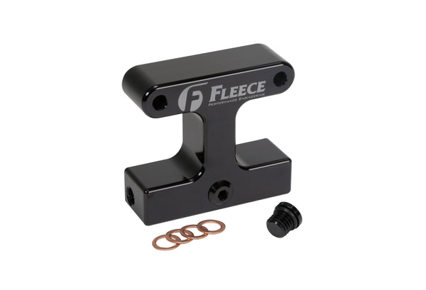 Fleece Performance - 2007.5-2009 - 3rd Gen 6.7L Dodge/Cummins Fuel Filter Delete - FPE-FFD-RO-3G-67