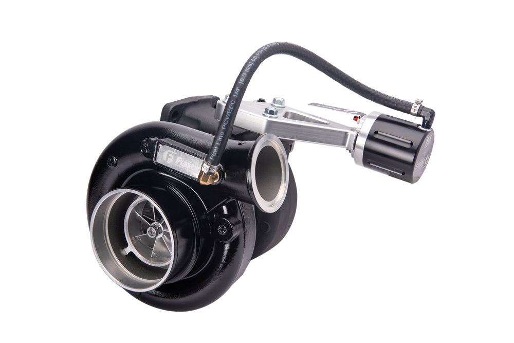 Fleece Performance - Cheetah HX35 Turbocharger for 1994-2002 5.9L Dodge Cummins - FPE-HX35-63-FMW