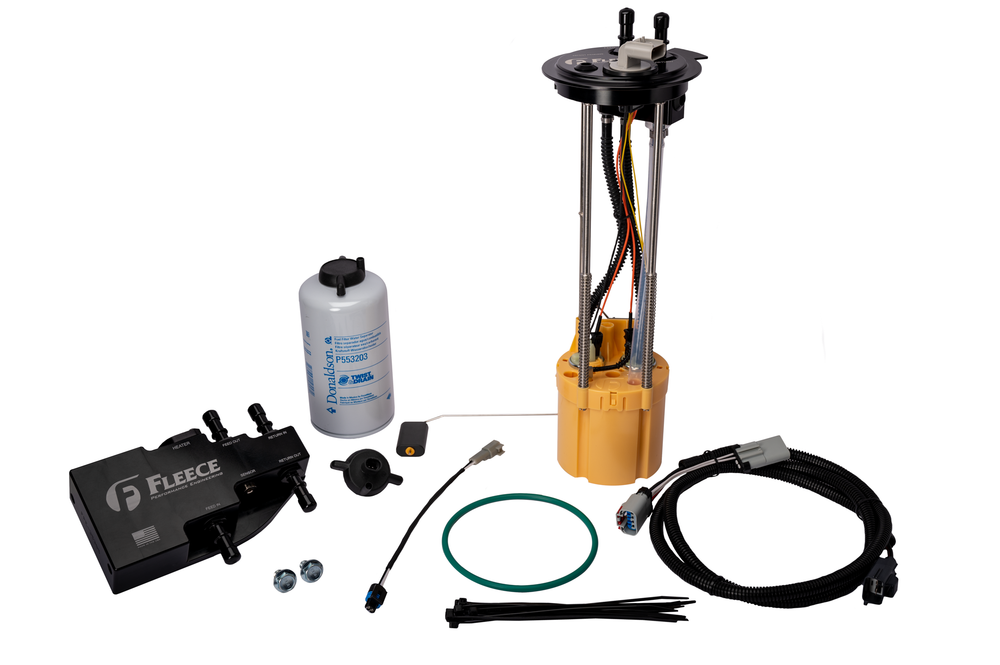 Fleece Performance - PowerFlo Lift Pump and Fuel System Upgrade kit for 11-16 Powerstroke (Long Bed) - FPE-PF-FMC-1116-LB