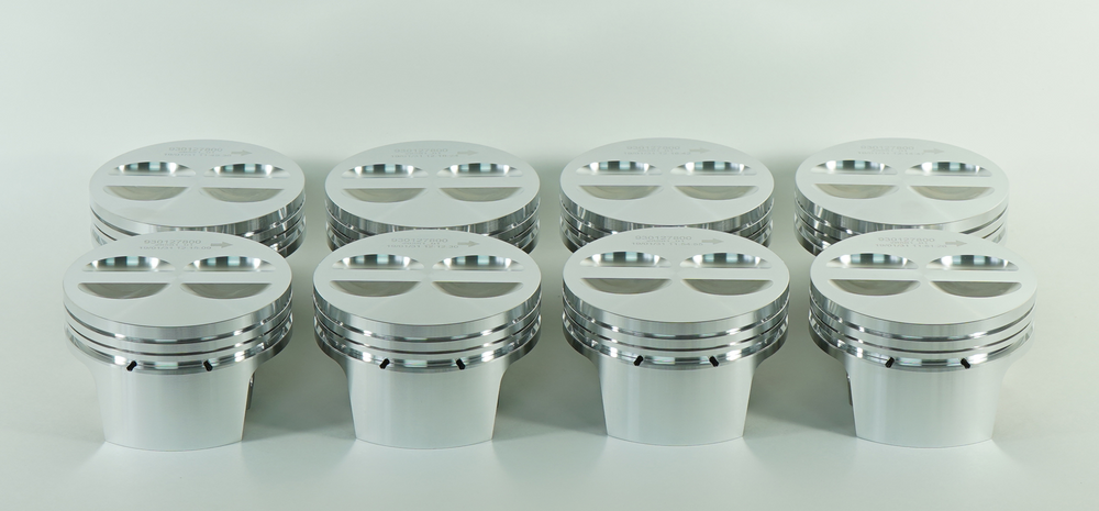 Mahle Motorsport - Piston (set) - GM 604 Crate Engine Drop-In Forged Replacement - PRESS-FIT Pin - 930127830