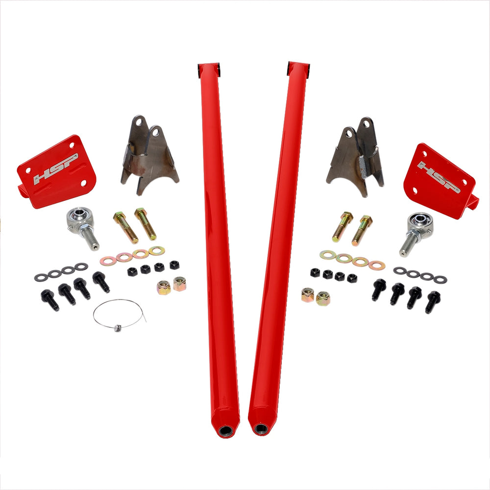 58 Inch Traction Bars For 03-13 Dodge RAM 2500 and 03-18 RAM 3500-Flag Red HSP Diesel