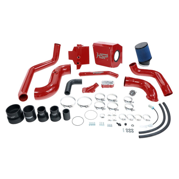Deluxe No Bridge/Cold Side Bundle Kit For 2004.5-2005 Chevrolet/GMC-Flag Red HSP Diesel