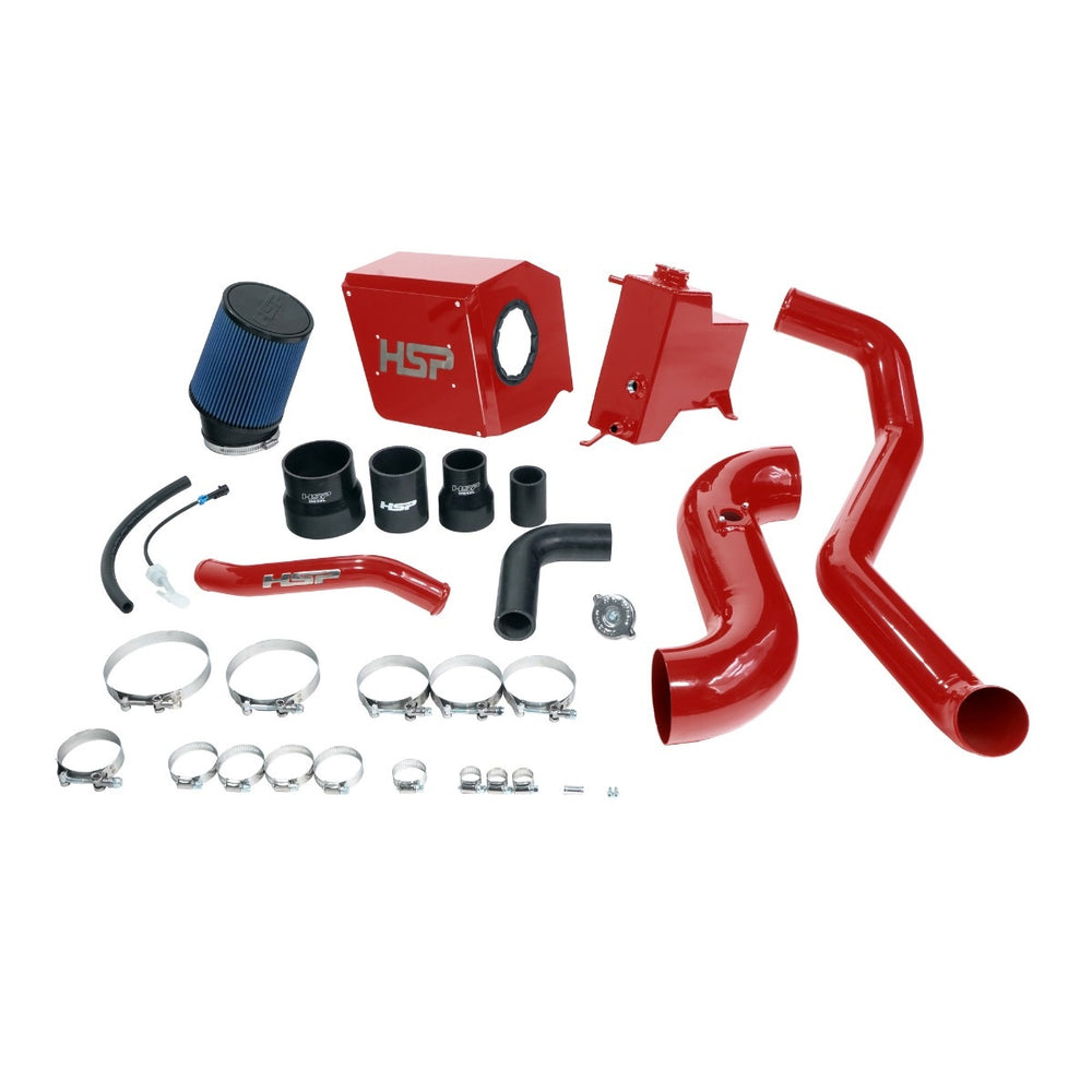 Deluxe No Bridge/Cold Side Bundle Kit For 2011-2012 Chevrolet/GMC-Flag Red HSP Diesel