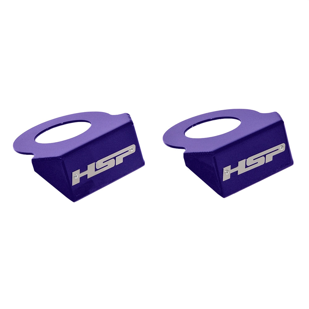 Coil Spring Show Plate For 06-22 Ford Powerstroke-Illusion Purple HSP Diesel