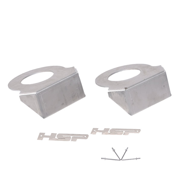 Coil Spring Show Plate For 06-22 Ford Powerstroke-Raw HSP Diesel