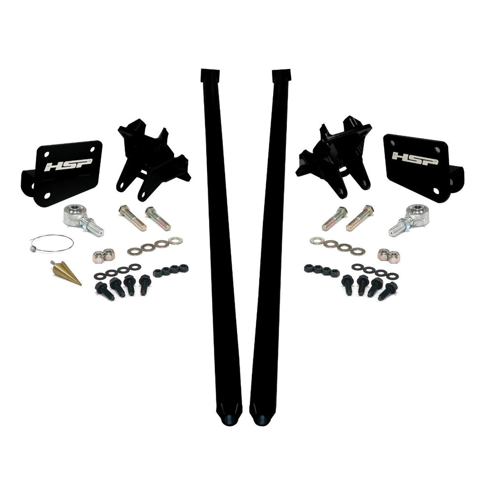 Traction Bars For 2011-2017 Ford Powerstroke 6.7L F350 DRW (ECSB)-Silk Satin Black HSP Diesel