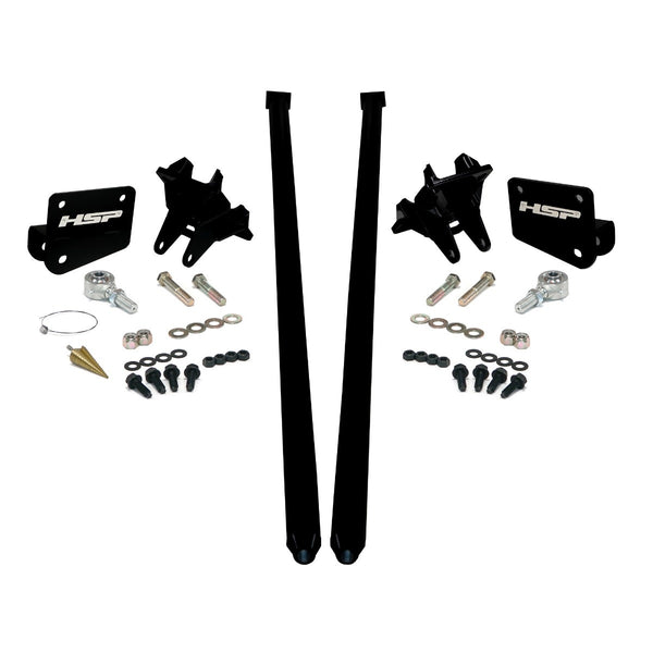 Traction Bars For 2011-2017 Ford Powerstroke 6.7L F350 DRW (ECSB)-Silk Satin Black HSP Diesel