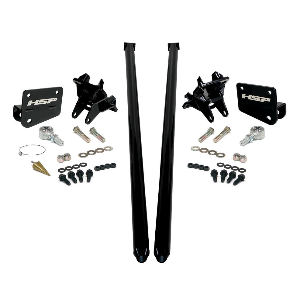 Traction Bars For 2011-2017 Ford Powerstroke 6.7L F350 DRW (ECLB,CCSB)-Ink Black HSP Diesel