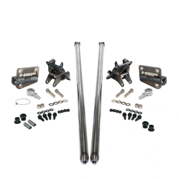 Traction Bars For 2017.5-2022 Ford Powerstroke 6.7L F350 SRW (RCLB)-Raw HSP Diesel