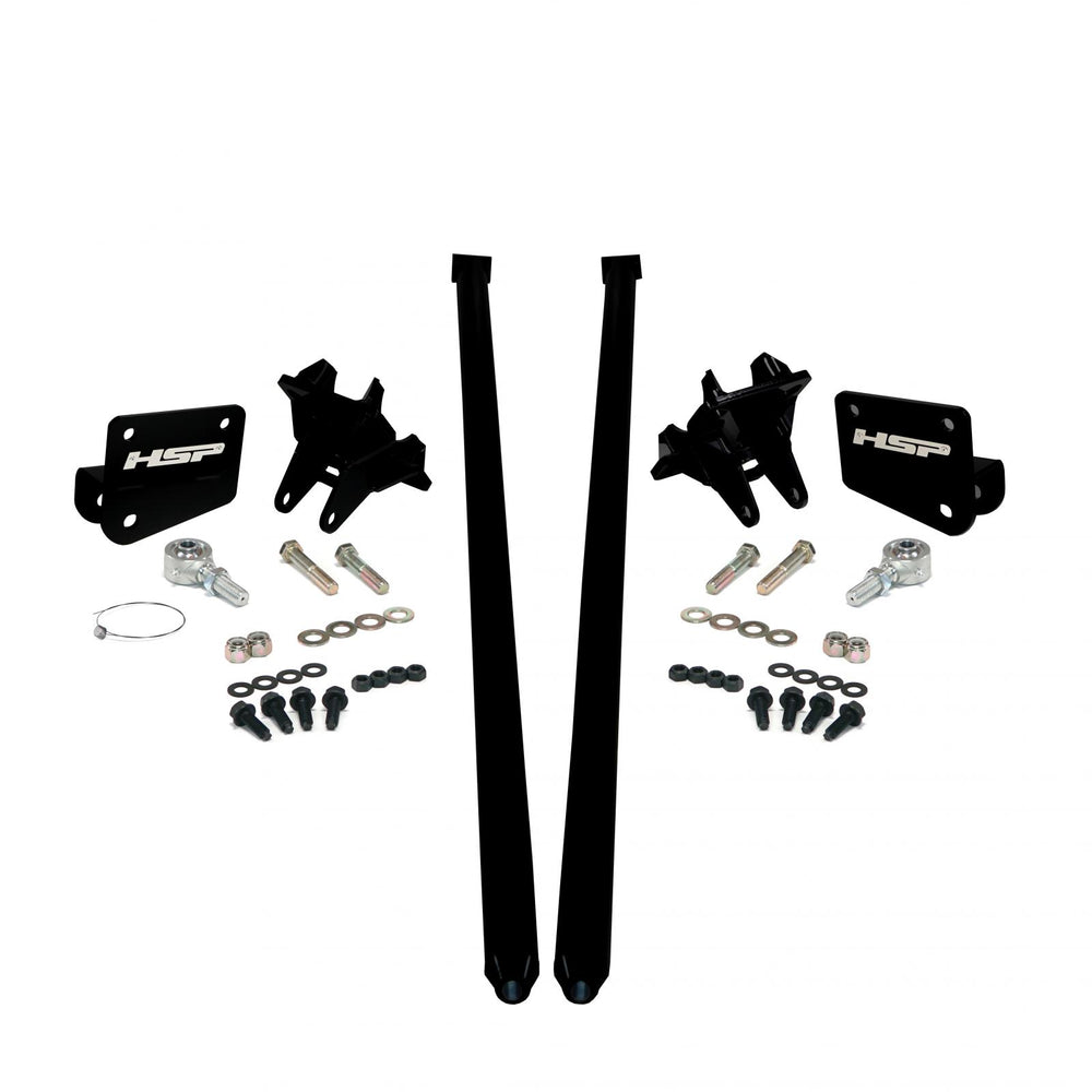 Traction Bars For 2017.5-2022 Ford Powerstroke 6.7L F350 SRW (RCLB)-Silk Satin Black HSP Diesel