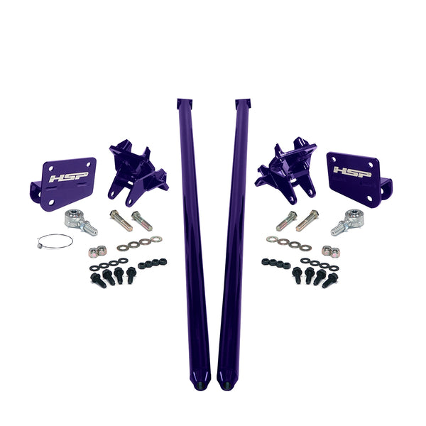Traction Bars For 2017.5-2022 Ford Powerstroke 6.7L F350 SRW (ECSB)-Illusion Purple HSP Diesel