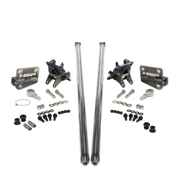 Traction Bars For 2017.5-2022 Ford Powerstroke 6.7L F350 SRW (ECSB)-Raw HSP Diesel