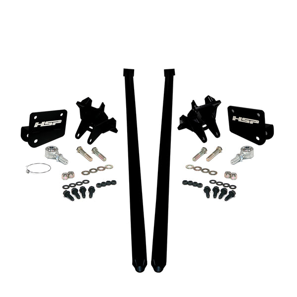 Traction Bars For 2017.5-2022 Ford Powerstroke 6.7L F350 SRW (ECLB,CCSB)-Silk Satin Black HSP Diesel