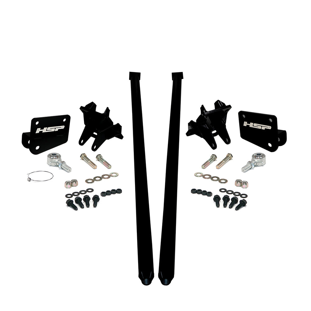 Traction Bars For 2017.5-2022 Ford Powerstroke 6.7L F350 SRW (CCLB)-Silk Satin Black HSP Diesel