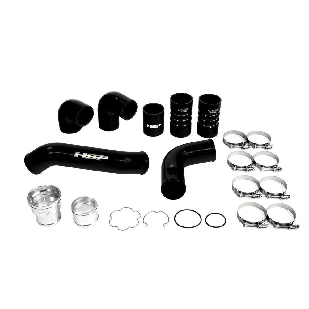 Intercooler Bundle Kit For 2011-2022 Ford Powerstroke F250/350 6.7L-Silk Satin Black HSP Diesel