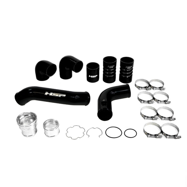 Intercooler Bundle Kit For 2011-2022 Ford Powerstroke F250/350 6.7L-Silk Satin Black HSP Diesel