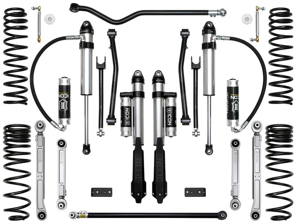 ICON 2020-Up Jeep Gladiator, 2.5" Lift, Stage 7 Suspension System, Billet UCA