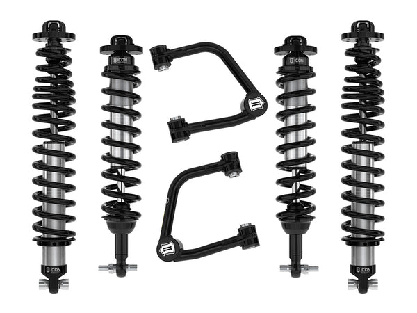 ICON 2021-2023 Ford Bronco, Sasquatch, 2-3" Lift, Stage 3 Suspension System, Tubular, Heavy Rate Rear Spring