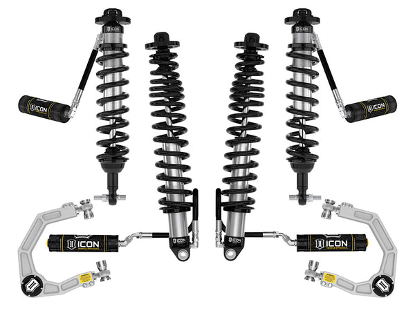 ICON 2021-2023 Ford Bronco, Non-Sasquatch, 3-4" Lift, Stage 4 Suspension System, Billet, Heavy Rate Rear Spring