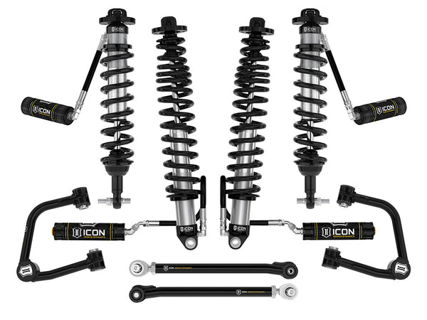 ICON 2021-2023 Ford Bronco, Sasquatch, 2-3" Lift, Stage 5 Suspension System, Tubular, Heavy Rate Rear Spring