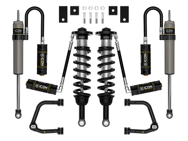 ICON 2022-2025 Toyota Tundra, 2-3.5" Lift, Stage 7, 2.5 Suspension System, Tubular