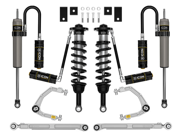ICON 2022-2025 Toyota Tundra, 1.25-3.5" Lift, Stage 8, 2.5 Suspension System, Billet