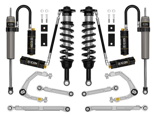 ICON 2022-2025 Toyota Tundra, 1.25-3.5" Lift, Stage 10, 2.5 Suspension System, Billet, CDCV