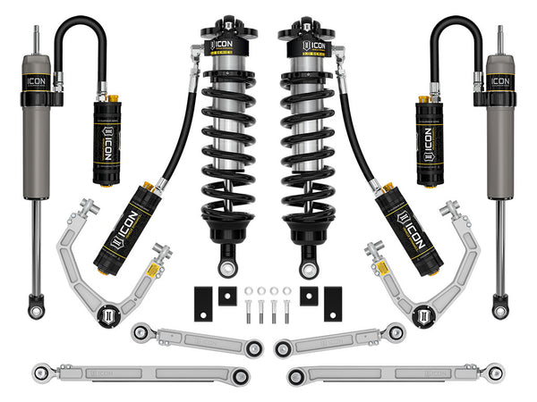 ICON 2022-2025 Toyota Tundra, 1.25-3.25" Lift, Stage 1, 3.0 Suspension System, Billet, CDCV