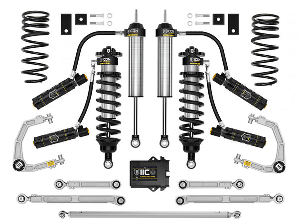 ICON 2022-2025 Toyota Tundra, 1.25-3.25" Lift, Stage 6 (TRD), 3.0 Suspension System, Billet