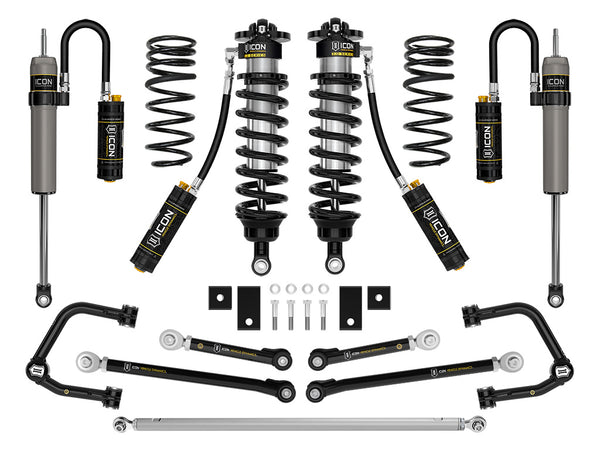 ICON 2023-2025 Toyota Sequoia, 3-4.25" Lift, Stage 1, 3.0 Suspension System, Tubular, CDCV