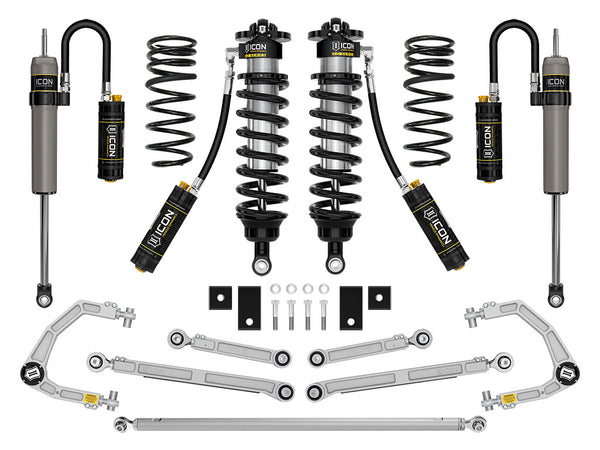 ICON 2023-2025 Toyota Sequoia, 3-4.25" Lift, Stage 1, 3.0 Suspension System, Billet, CDCV