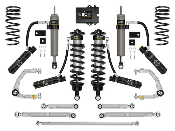 ICON 2023-2025 Toyota Sequoia, 3-4.25" Lift, Stage 3 3.0 Suspension System, Billet