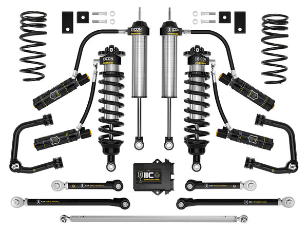 ICON 2023-2025 Toyota Sequoia, 3-4.25" Lift, Stage 4 3.0 Suspension System, Tubular