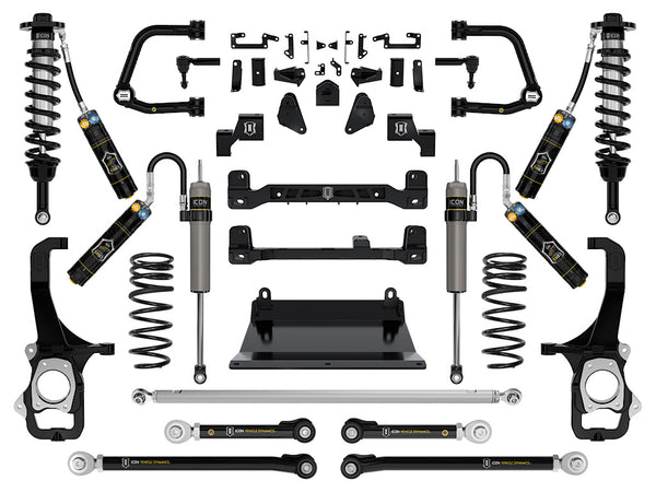 ICON 2022-2024 Toyota Tundra, 6" Lift, Stage 7 Suspension System, Tubular, CDXS