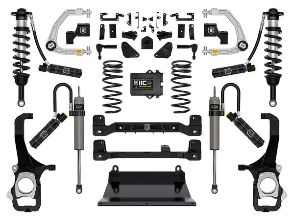 ICON 2022-2024 Toyota Tundra, 6" Lift, Stage 8 Suspension System, Billet