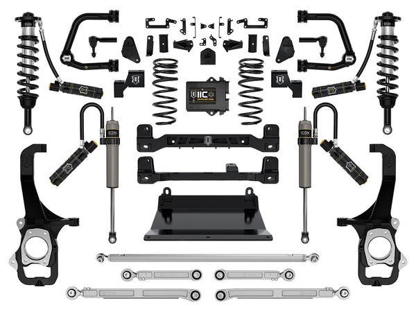 ICON 2022-2024 Toyota Tundra, 6" Lift, Stage 9 Suspension System, Tubular