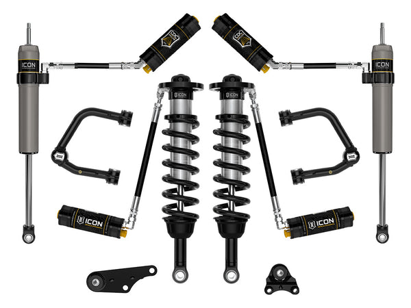 ICON 2024-2025 Toyota Tacoma 1.25-3" Lift, Stage 5 Suspension System, Tubular