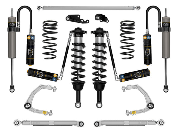 ICON 2024-2025 Lexus GX550, 1.25-3" Lift, Stage 8 Suspension System, CDXS, Billet
