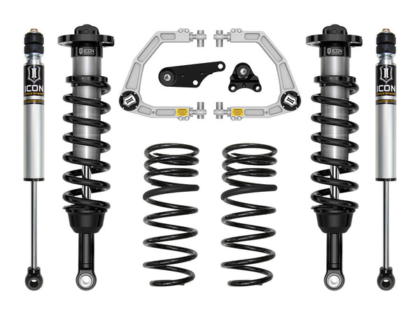 ICON 2024-2025 Toyota Land Cruiser 250 Series, 1.25-3" Lift, Stage 2 Suspension System, Billet