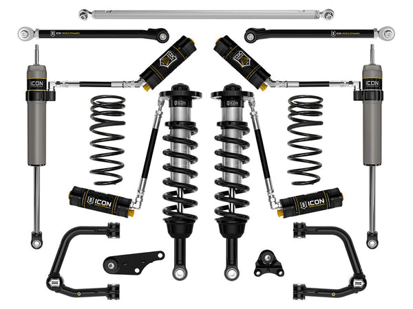 ICON 2024-2025 Toyota Land Cruiser 250 Series, 1.25-3" Lift, Stage 8 Suspension System, CDCV, Tubular