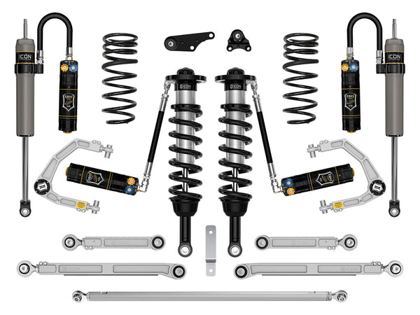 ICON 2024-2025 Toyota Land Cruiser 250 Series, 1.25-3" Lift, Stage 9 Suspension System, CDXS, Billet