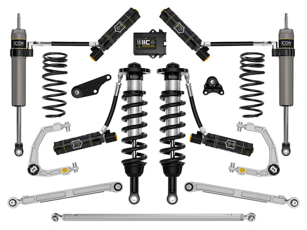 ICON 2024-2025 Toyota Land Cruiser 250 Series, 1.25-3" Lift, Stage 11 Suspension System, Billet
