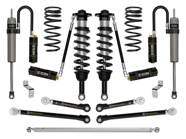 ICON 2023-2025 Toyota Sequoia TRD Pro, 1-2.5" Lift, Stage 7 2.5 Suspension System, Tubular