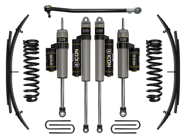 ICON 2007-2019 Ford F-250/F-350 4WD Diesel, 2.5" Lift, Stage 3 Suspension System w/ Expansion Packs