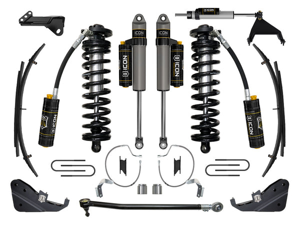 ICON 2023-2025 Ford F-250/F-350 Super Duty 4WD, 4-5.5" Lift, Stage 5 Coilover Conversion System w/ Expansion Packs