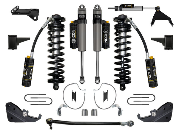 ICON 2023-2025 Ford F-250/F-350 Super Duty 4WD, 4-5.5" Lift, Stage 5 Coilover Conversion System