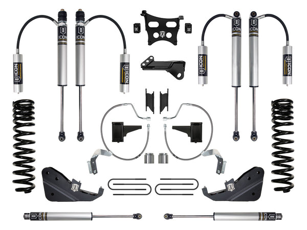 ICON 2023-2025 Ford F-250/F-350 Super Duty 4WD, Gas, 4.5" Lift, Stage 2 Suspension System