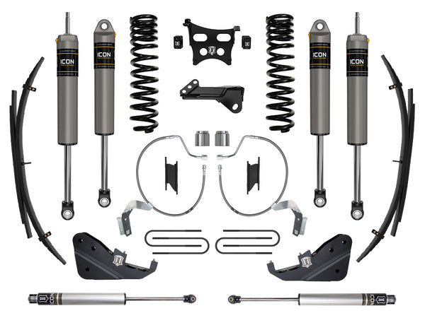 ICON 2023-2025 Ford F-250/F-350 Super Duty 4WD, Gas, 4.5" Lift, Stage 3 Suspension System w/ Expansion Packs